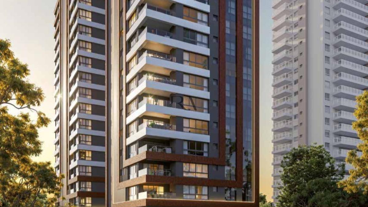 Fachada do empreendimento Poty, da Piemonte, no Água Verde, em Curitiba