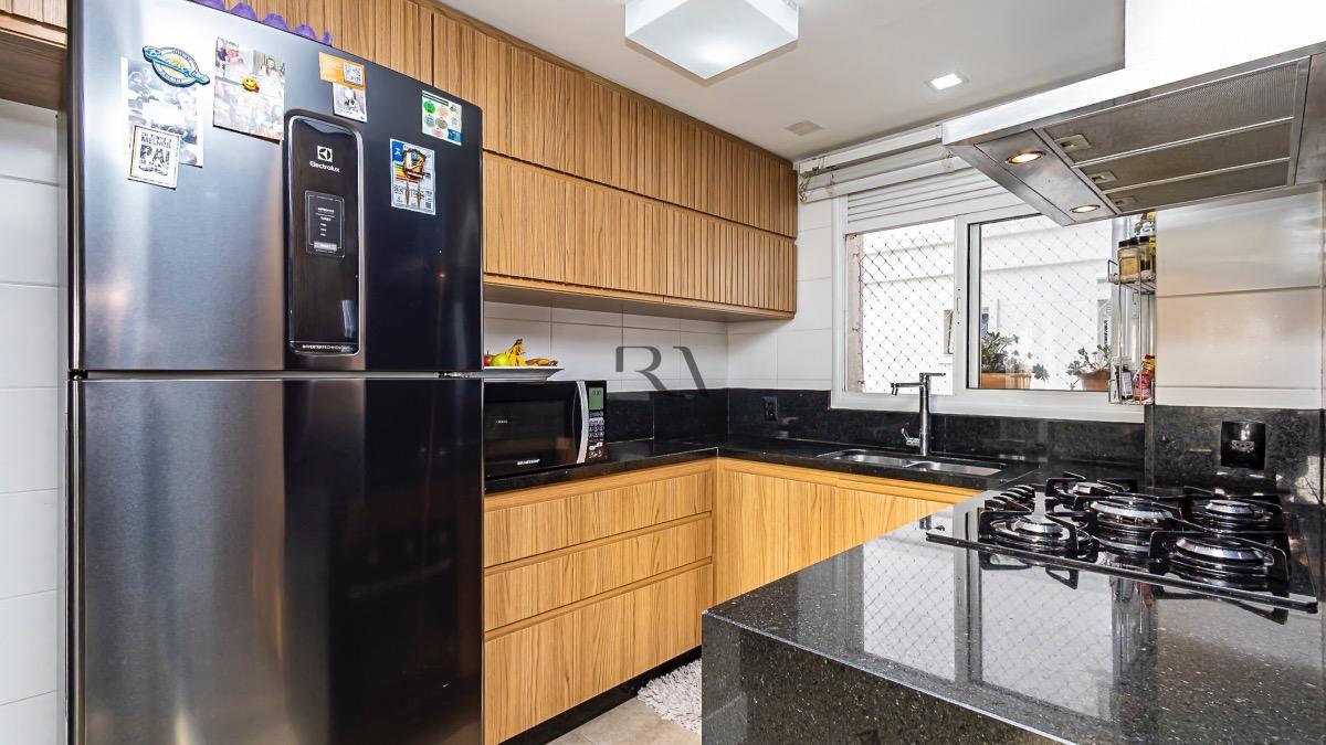 Cozinha de apartamento de 104 m² à venda no Portão, em Curitiba