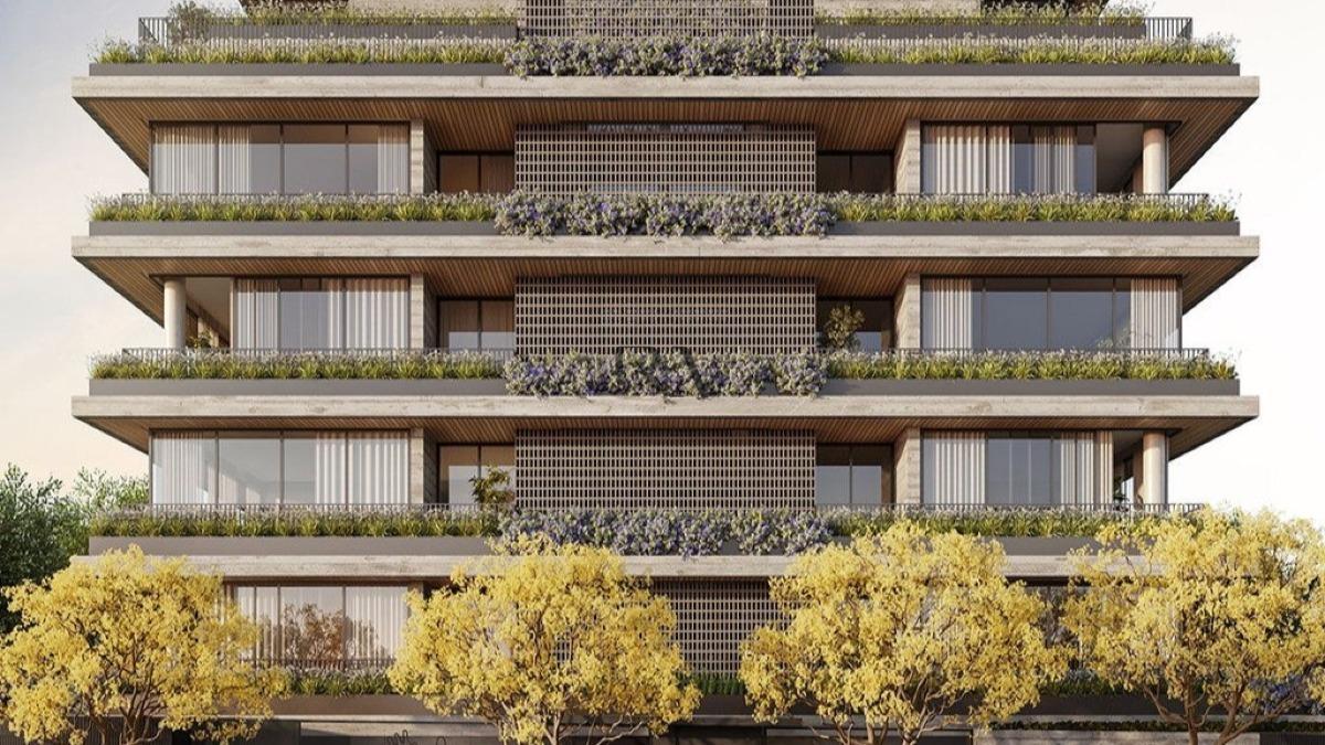 fachada de apartamento de 165 m² à venda no Juvevê, em Curitiba