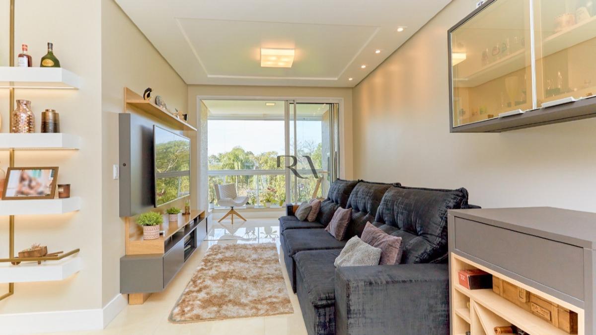 Apartamento 100% mobiliado no Ecoville | 101m² privativos