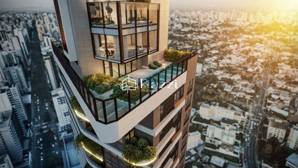 Planta de 280m² no Edifício OÁS Andar Alto com Vista para o Parque Barigui