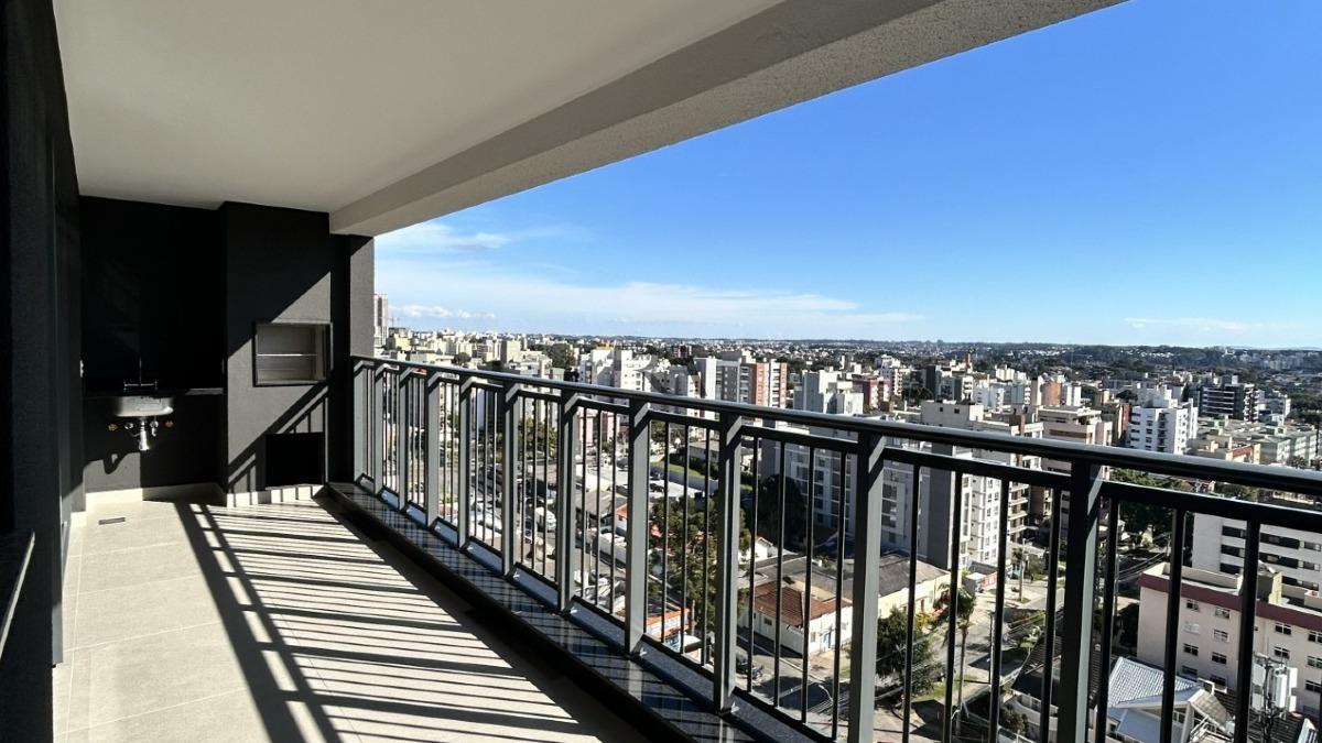 Vista do apartamento de 113 m² à venda na Vila Izabel, em Curitiba