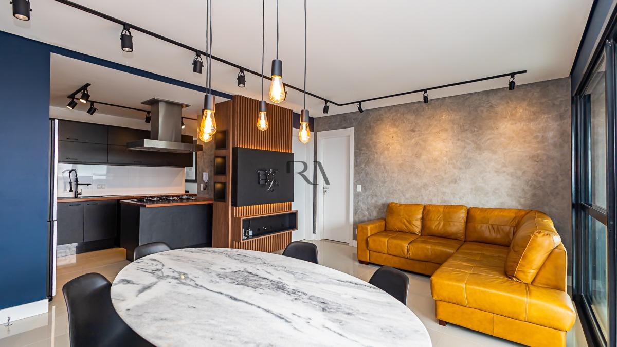 Apartamento mobiliado no Ecoville | 109 m², vista definida e 2 vagas