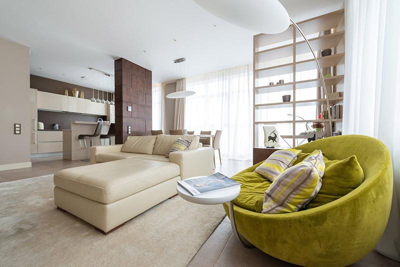 Apartamento na Planta em Curitiba no Batel com 2 Quartos