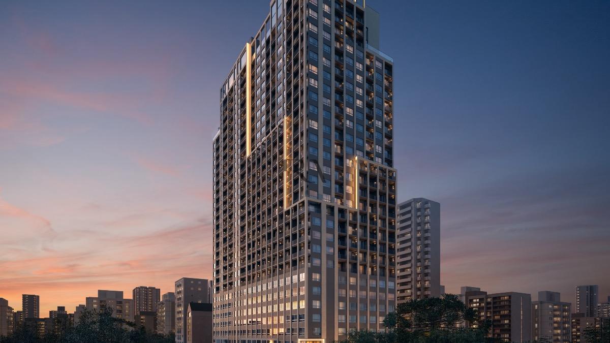 Studio 22 m² no New Yorker — Broadway Suites, Centro de Curitiba