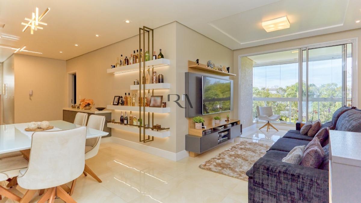 Apartamento 100% mobiliado no Ecoville | 101m² privativos