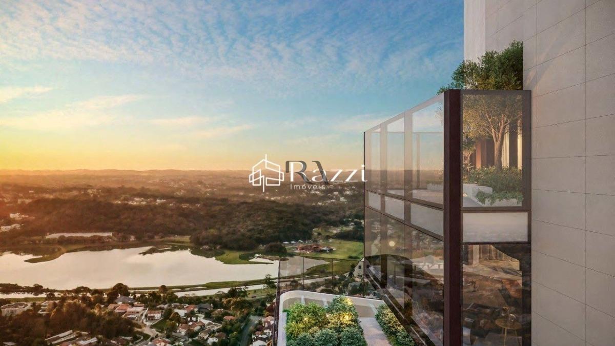 Planta de 280m² no Edifício OÁS Andar Alto com Vista para o Parque Barigui