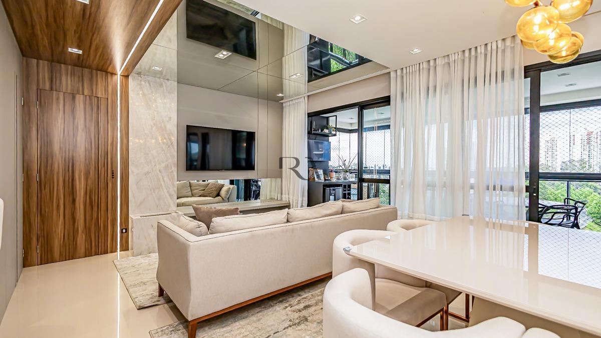 Apartamento Plaenge no Ecoville com 3 Quartos e Varanda Gourmet